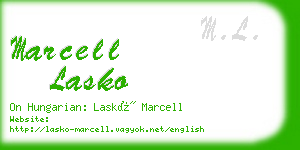 marcell lasko business card
